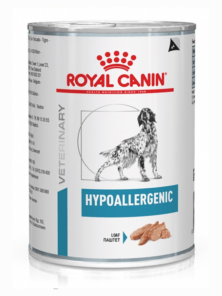 Лікувальний вологий корм для собак Royal Canin Hypoallergenic 400 г